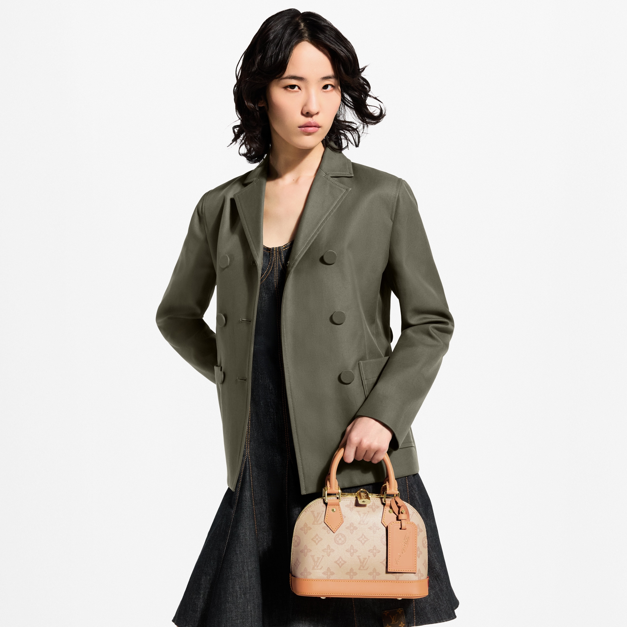 くるみルイヴィトンのモノグラム LOUIS VUITTON ルイヴィトン HIL10ETKX モノグラムミンクファー